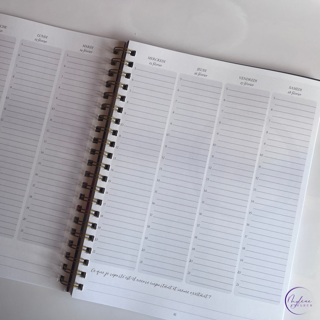 ÉLYA — Planificateur daté 2026